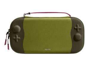 Etui na konsolę Nintendo Switch/Switch 2 YAXO Tahoe Cool Ed Matcha zielony