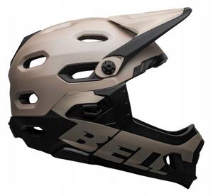 Kask full face BELL SUPER DH MIPS SPHERICAL matte gloss sand czarny (58-62)