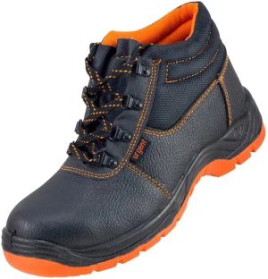 Buty robocze męskie TRZEWIKI SKÓRZANE ochronne BEZ NOSKA BHP URGENT r. 45