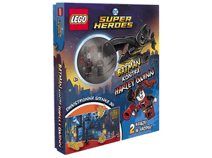 Książka LEGO DC Super Heroes. Batman kontra Harley Quinn Wielokolorowy
