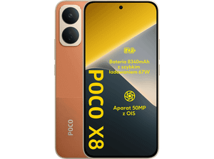 Smartfon POCO X8 5G 8 GB/ 256 GB Pomarańczowy