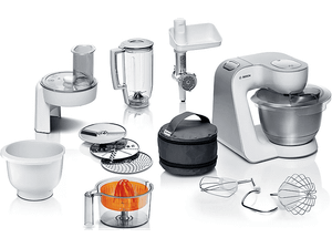 Robot kuchenny BOSCH MUM58258 Serie 4 Biało-srebrny