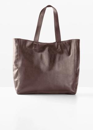 Torebka skórzana typu shopper XXL