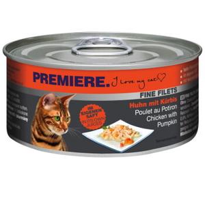 PREMIERE Fine Filets Naturell Kurczak z dynią 48x80 g