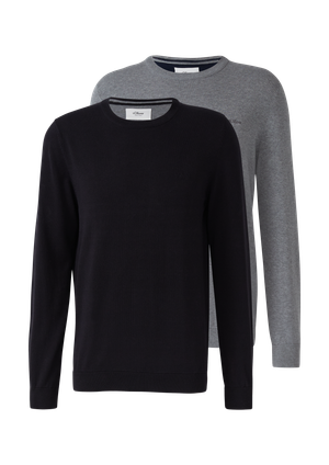 Sweter z dzianiny w podwójnym opakowaniu