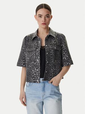 Vero Moda Koszula jeansowa Bella 10336318 Szary Loose Fit