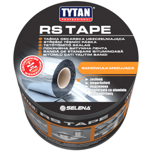 Taśma dekarska uszczelniająca wzmocniona RS TAPE 20 cm x 10 m brązowy TYTAN PROFESSIONAL