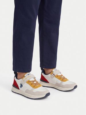 U.S. Polo Assn. Sneakersy EO-ALEX002K/6TY1 Biały