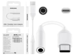 ORYGINALNY ADAPTER AUDIO SAMSUNG USB C - JACK 3.5mm GALAXY S20 S21 S22 S23