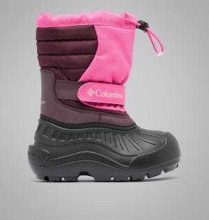 Columbia buty dziecięce Śniegowce POWDERBUG SNOWLITE różowy (25)
