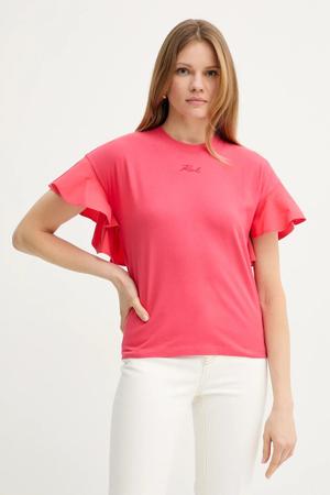 Karl Lagerfeld t-shirt bawełniany