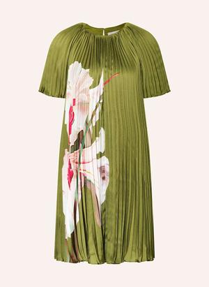Ted Baker Sukienka Plisowana Ciliras Z Satyny gruen