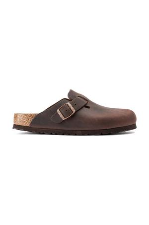Birkenstock klapki skórzane Boston