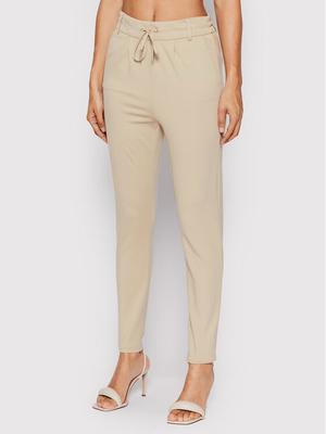 ONLY Spodnie materiałowe Poptrash 15115847 Beżowy Slim Fit