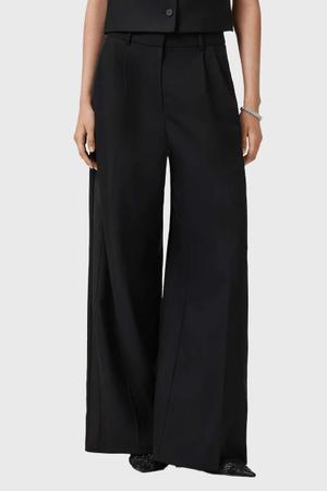 AllSaints spodnie z dodatkiem wełny