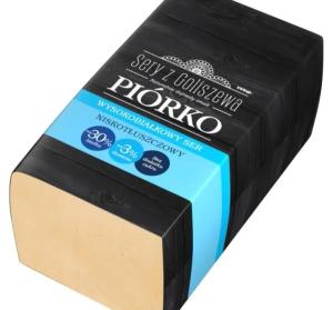 SER PIÓRKO NISKOTŁUSZCZOWY WYSOKOBIAŁKOWY 2,5 kg ORYGINALNY CAŁY BLOK