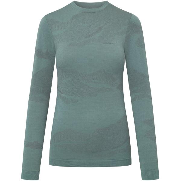 Bielizna damska koszulka VIKING Gasher Merino Lady Longsleeve zielona (L)