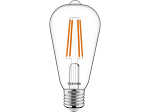Żarówka LED TOSHIBA Filament ST64 806lm 7W 2700K E27