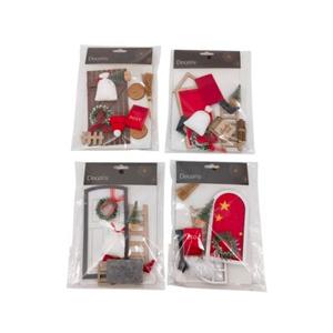 Zestaw artykułów dekoracyjnych ze sklejki 4ass mix