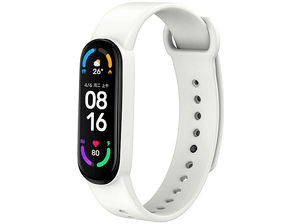 Opaska YUNMI do Xiaomi Mi Band 6/Mi 5 Biały