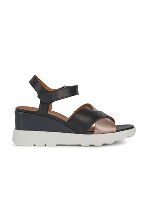 Geox sandały skórzane D SPHERICA EC6 C