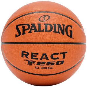 SPALDING piłka do koszykówki REACT TF-250 pomarańczowa (6)