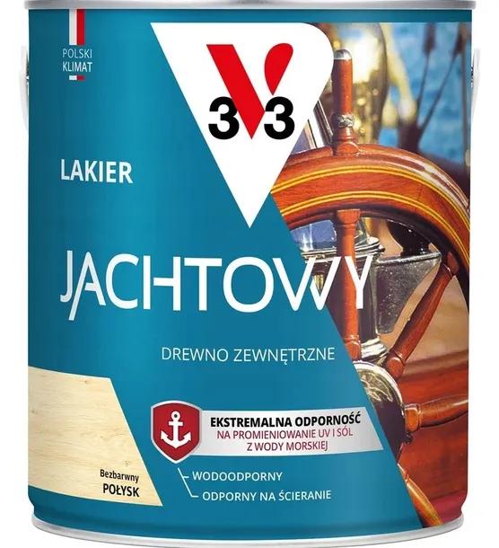 V33 LAKIER JACHTOWY 2,5l BEZBARWNY