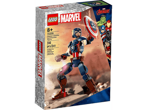 Klocki LEGO Marvel Figurka Kapitana Ameryki do zbudowania (76265)
