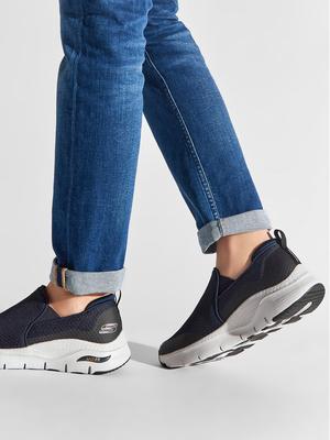 Skechers Sneakersy Banlin 232043/NVY Granatowy