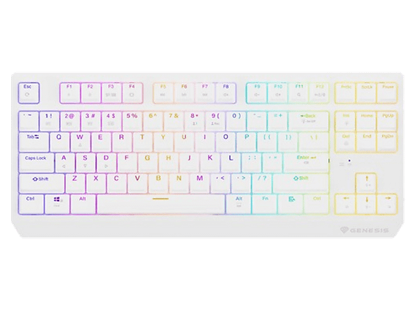 Klawiatura GENESIS Thor 230 TKL Outemu Red Biały
