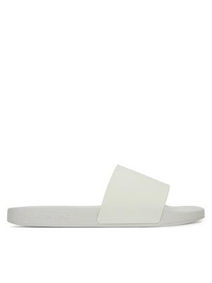 Calvin Klein Jeans Klapki Slide Monogram Tpu YW0YW01715 Biały