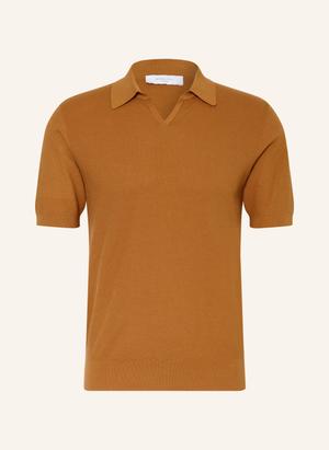 Boglioli Dzianinowa Koszulka Polo braun