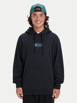 Quiksilver Bluza Salt Water Graphic EQYFT05126 Czarny Regular Fit