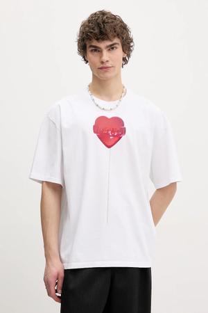 Fiorucci t-shirt bawełniany Lollipop Heart Print Boxy Fit T-Shirt