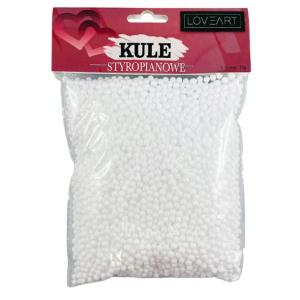 KULKI KULECZKI styropianowe 4-6mm 10g