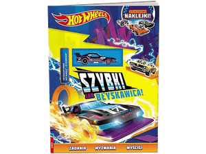 Książka MATTEL Hot Wheels. Szybki jak błyskawica!