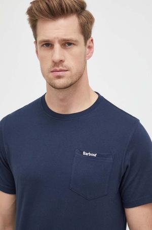 Barbour t-shirt bawełniany