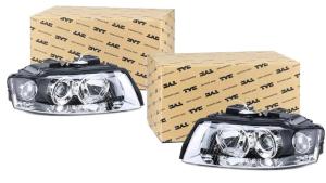 LAMPY AUDI A4 B6 REFLEKTOR 00-04 TYC KOMPLET LEWA + PRAWA