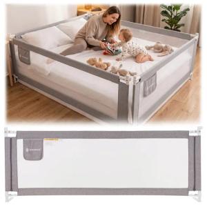 Barierka ochronna do łóżka 200 cm zabezpieczająca uniwersalna dla dzieci sk