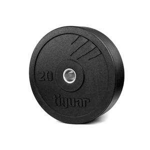 TIGUAR obciążenie na siłownie talerz bumper 20 kg V4 (one size)