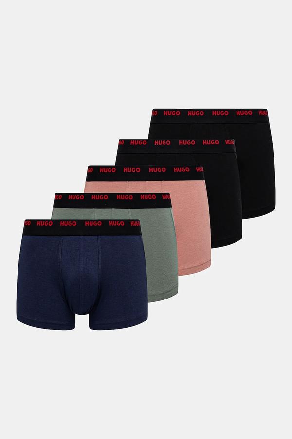 HUGO bokserki męskie TRUNK FIVE PACK 5-pack