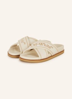 Off-White Klapki Cloud beige