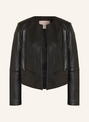 Ted Baker Kurtka Skórzana Quentia schwarz