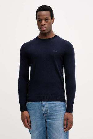 Guess sweter z domieszką jedwabiu DANIEL
