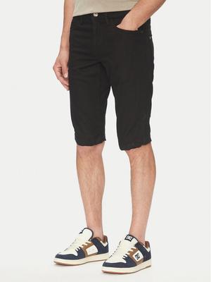 INDICODE Szorty jeansowe Kem 70-172 Czarny Slim Fit