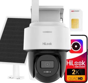Kamera Obrotowa LTE 4G Solarna IPC-2CFSP4/4G-SIM 4MP HIKVISION HILOOK SIM