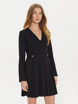 TWINSET Sukienka codzienna 242TT2171 Czarny Loose Fit