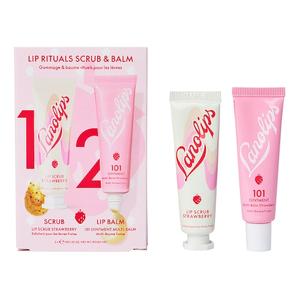Truskawkowa pielęgnacja ust - Balsam i peeling