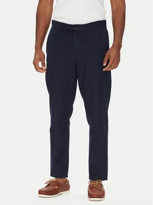 Mustang Chinosy Milano 1016436 Granatowy Tapered Fit