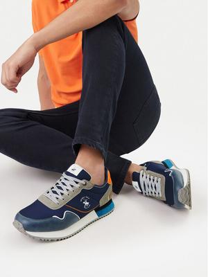Beverly Hills Polo Club Sneakersy EO-GUIDIO-01 Granatowy
